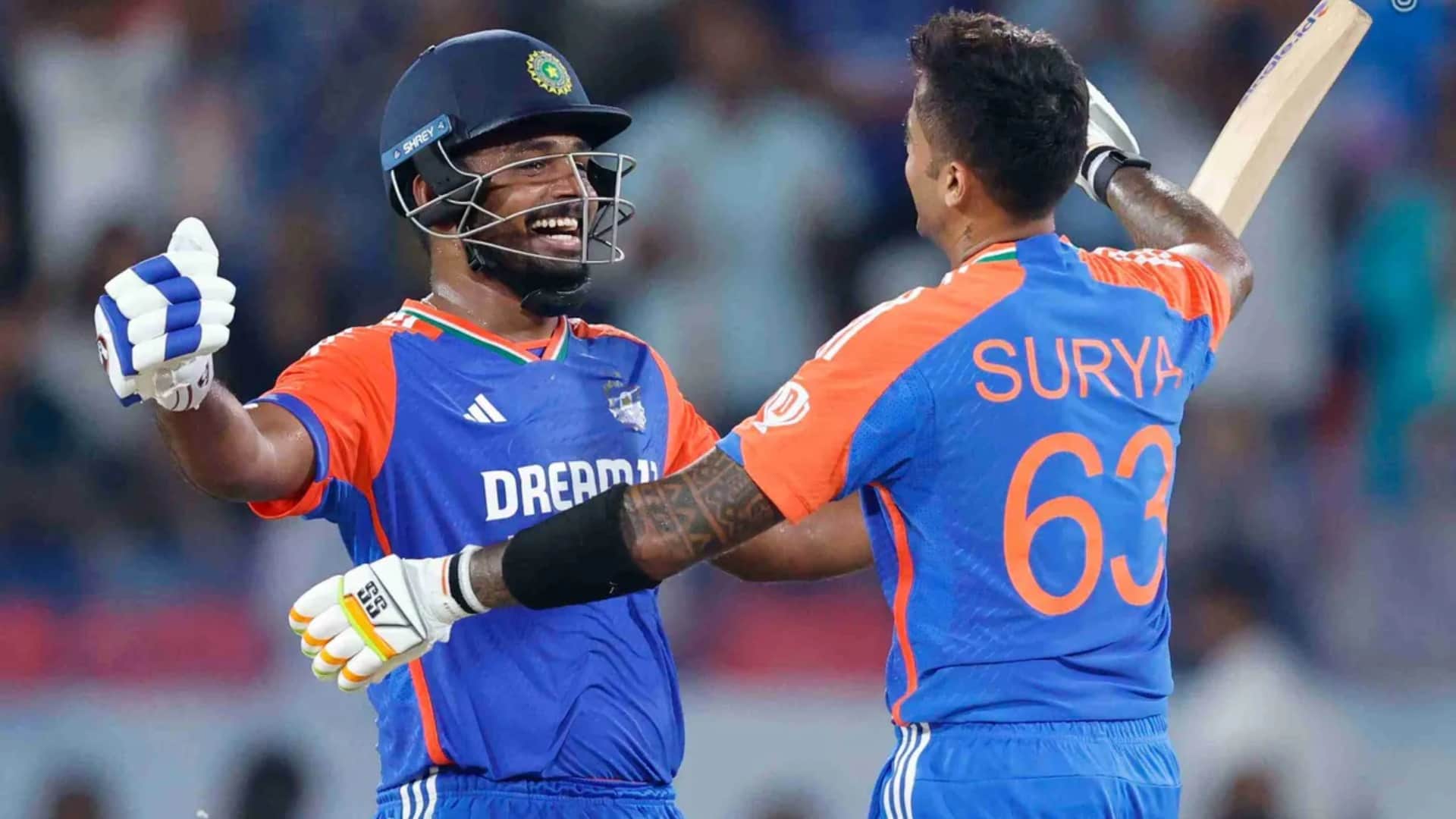 Sanju Samson became the joint sixth-fastest Indian batter to reach the landmark of 7000 runs in T20s