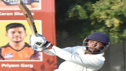 CK Nayudu Trophy: Saurashtra trapped in the claws of Meerut's Shubham, team restricted to 234