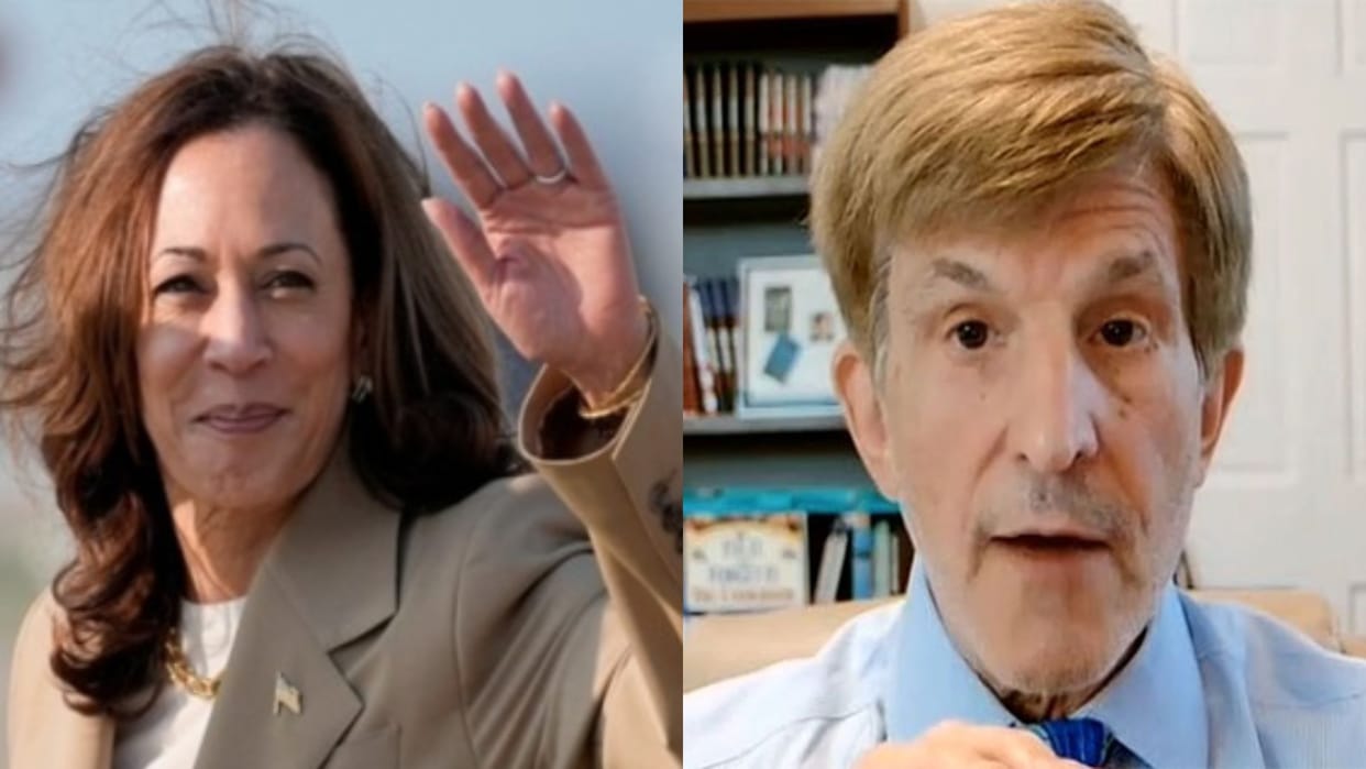 America going to have its first woman president- Allan Lichtman predicts Harris win