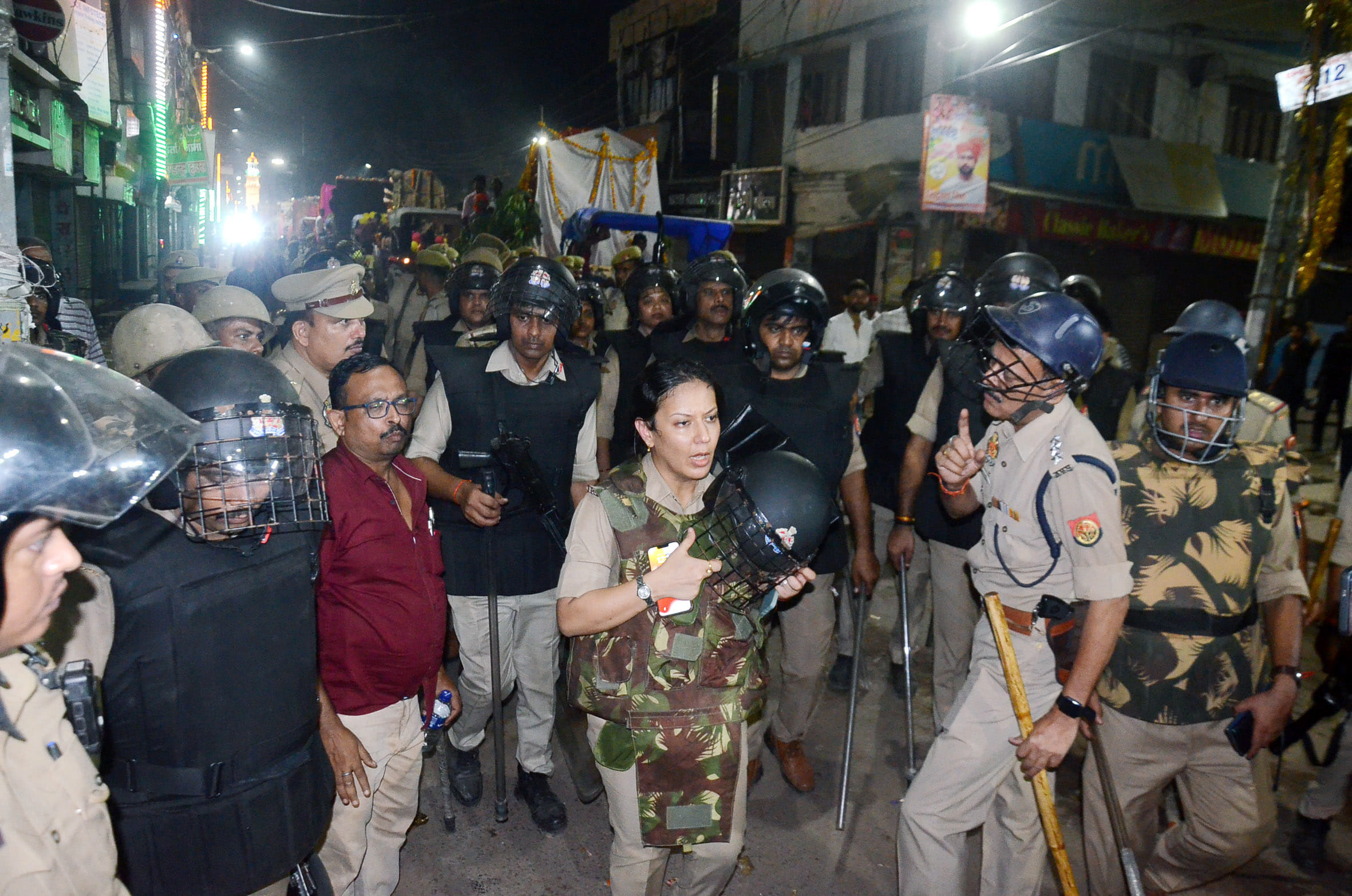 Violence continue in Bahraich, after the death of youth during Durga idol immersion procession.