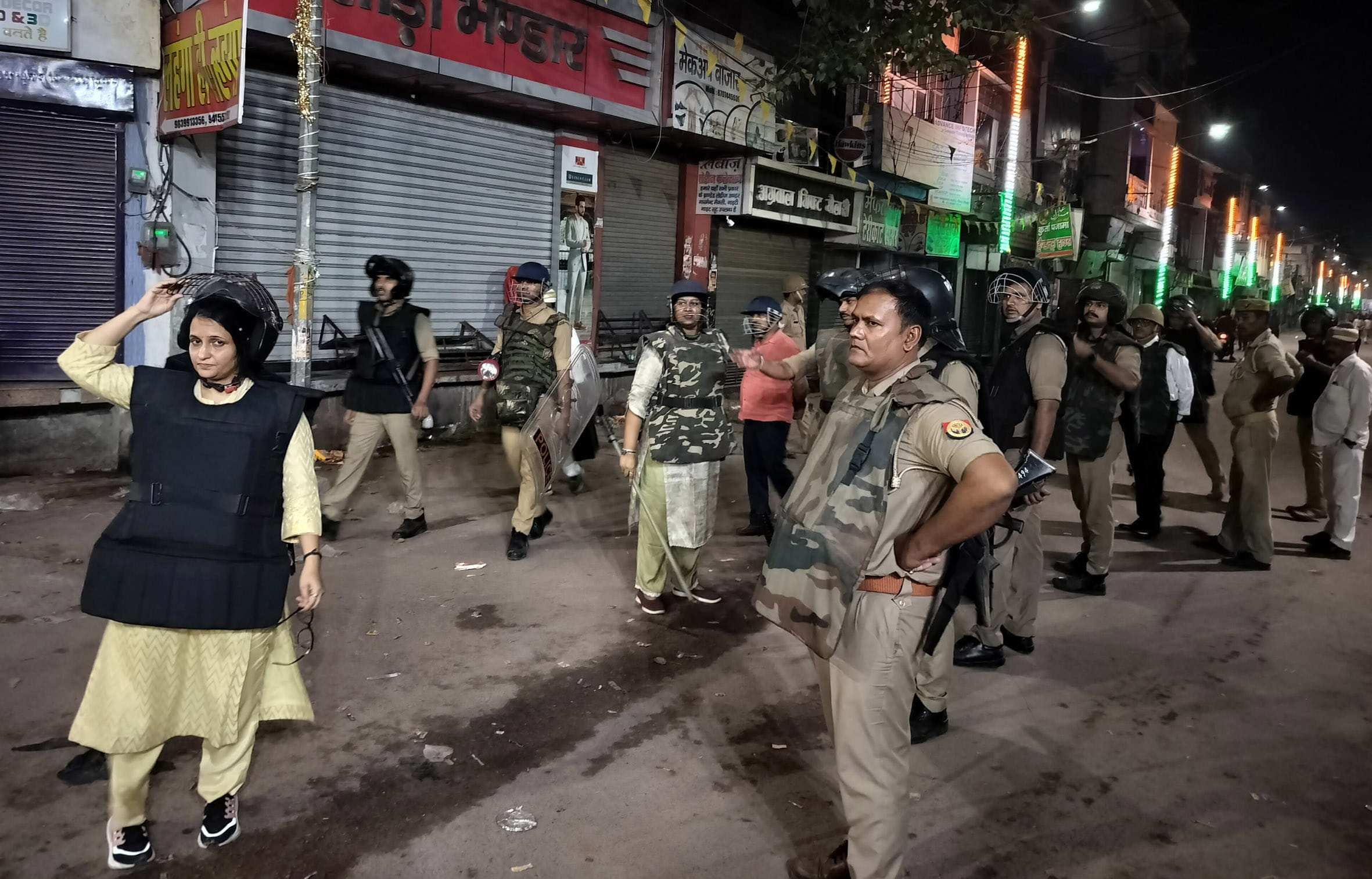 Violence continue in Bahraich, after the death of youth during Durga idol immersion procession.
