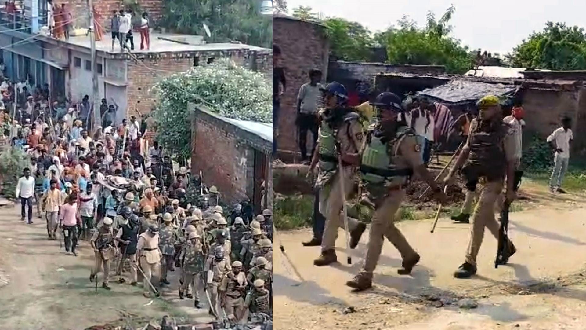 Violence continue in Bahraich, after the death of youth during Durga idol immersion procession.