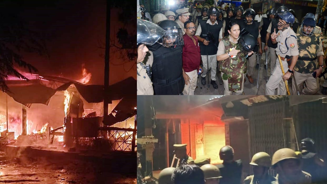 Violence continue in Bahraich, after the death of youth during Durga idol immersion procession.