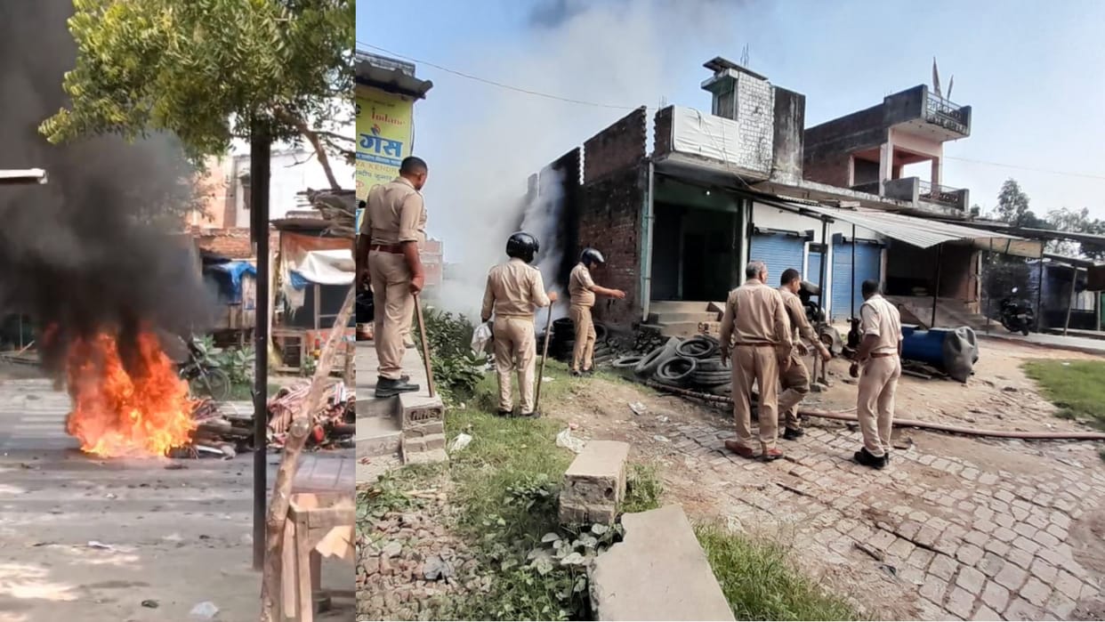 Violence spreading in village areas in Bahraich.