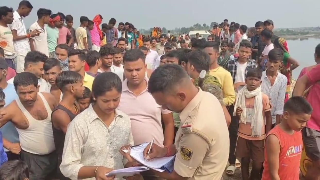 Bihar News: Dead bodies of mother-son found floating in Nagi Dam of Jamui, in-laws accused of dowry murder
