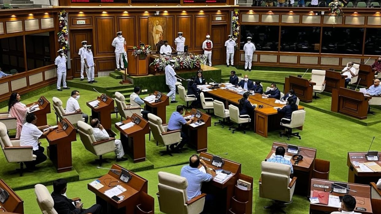 Goa assembly Speaker dismisses disqualification petition filed against 8 Cong MLAs who joined BJP