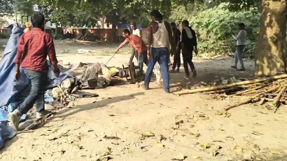 Haridwar News drugs and meat was caught in slums horns and remains of wild animals also found