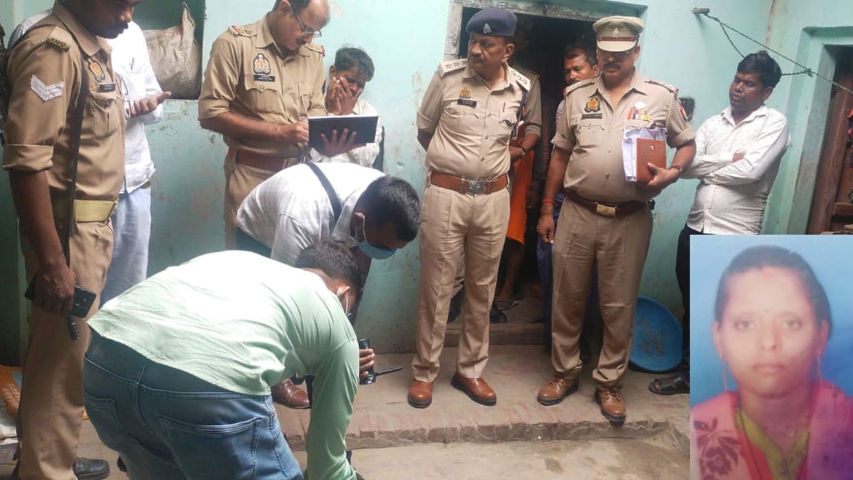 Woman commits suicide in bhadohi quarrel between in-laws dead body found the room innocent son started crying