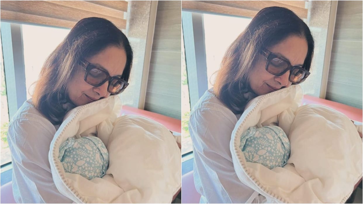 masaba gupta Baby Girl: actress Neena Gupta shares adorable photo with her granddaughter