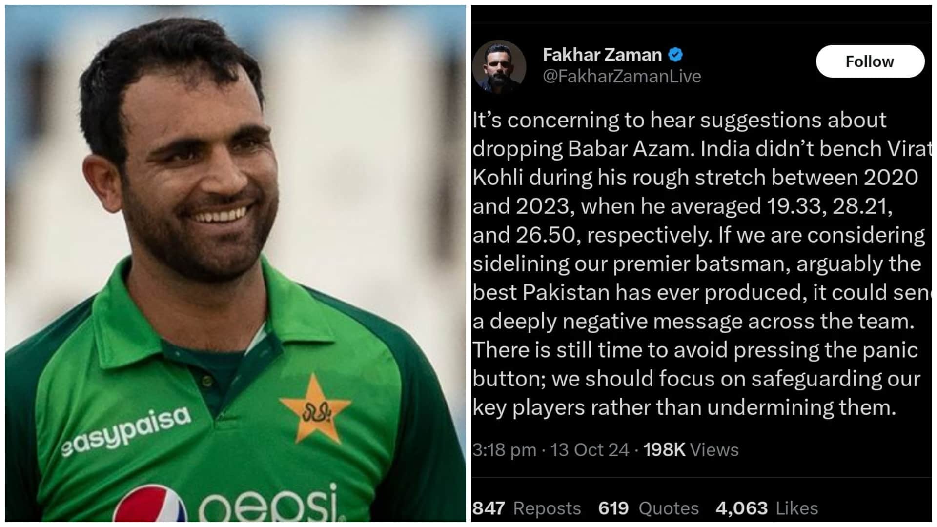 Pakistan Babar Azam vs India Virat Kohli comparisons are baseless says Brad Hogg