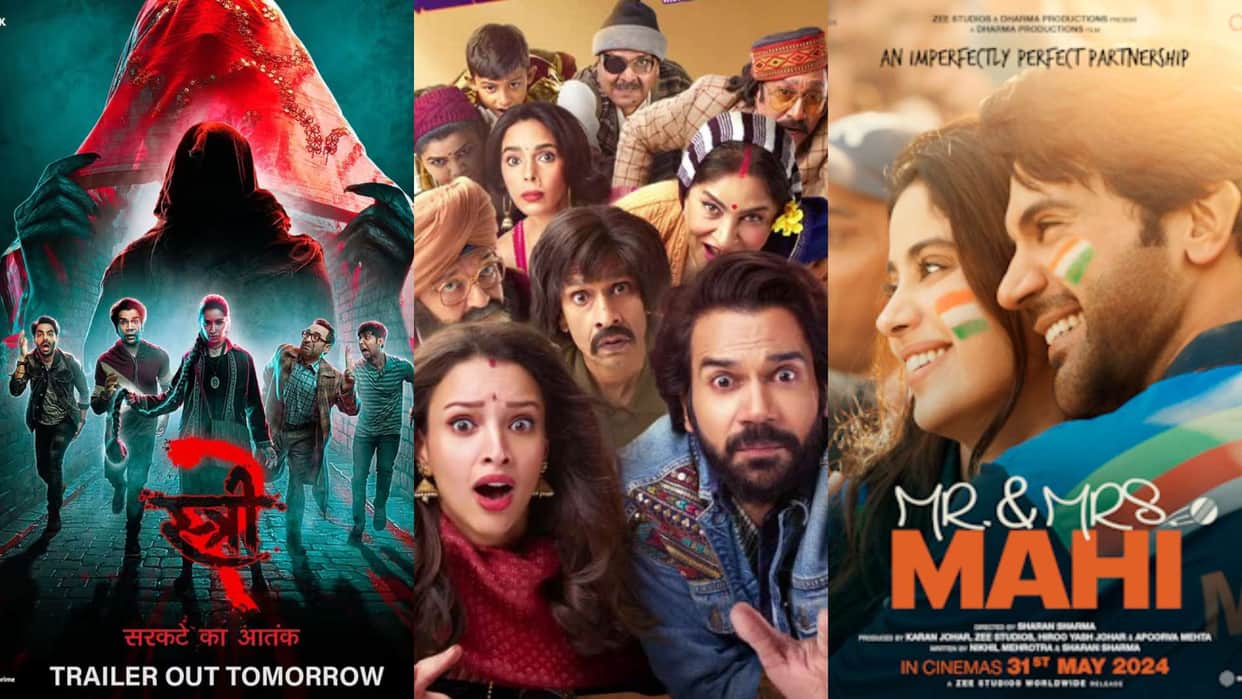 Rajkummar Rao TOP films first weekend collection stree 2 vvkwwv mr and mrs mahi roohi srikanth