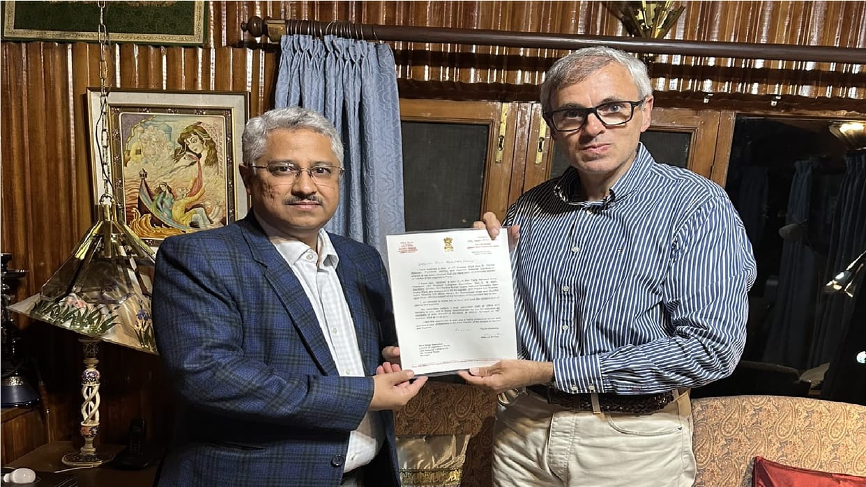 Omar Abdullah will take oath as new CM of Jammu and Kashmir on October 16