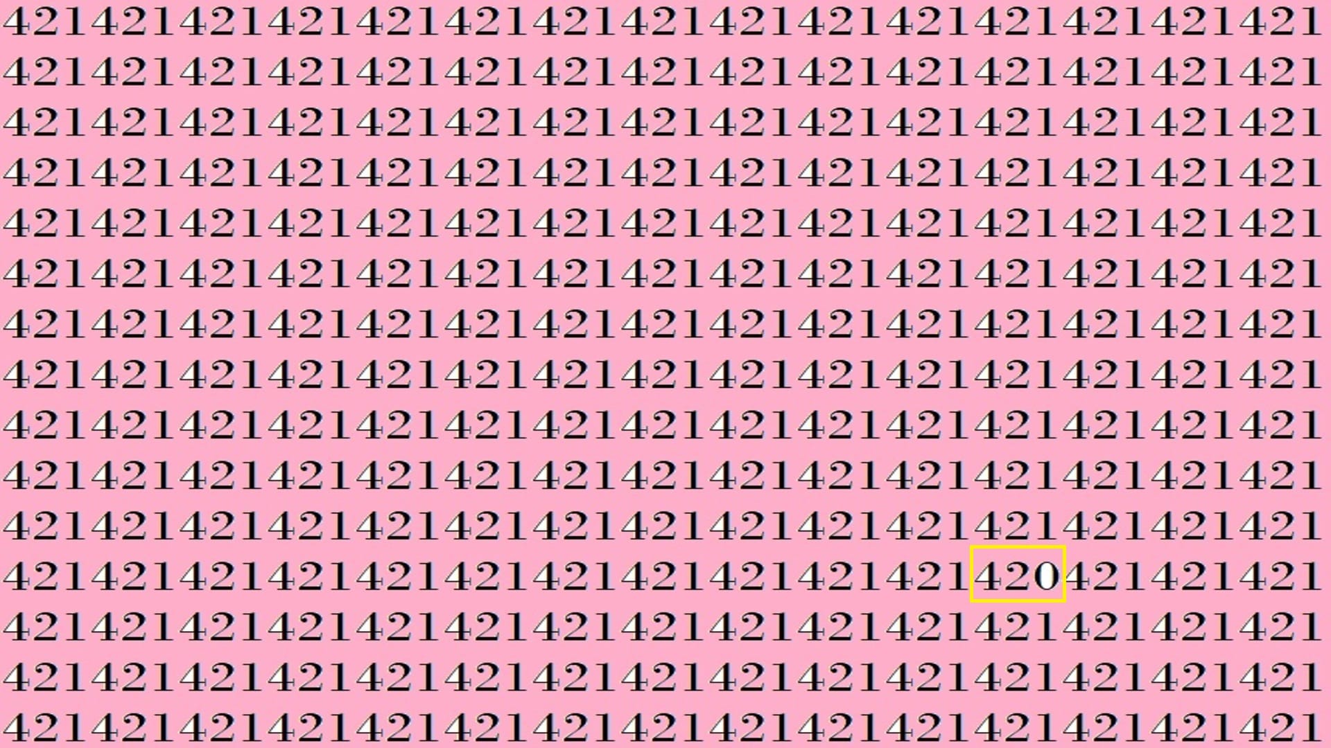 Viral Optical Illusion Photo: Find Out Hidden 420 from Picture in 9 Seconds Illusion to Test Your Brain IQ