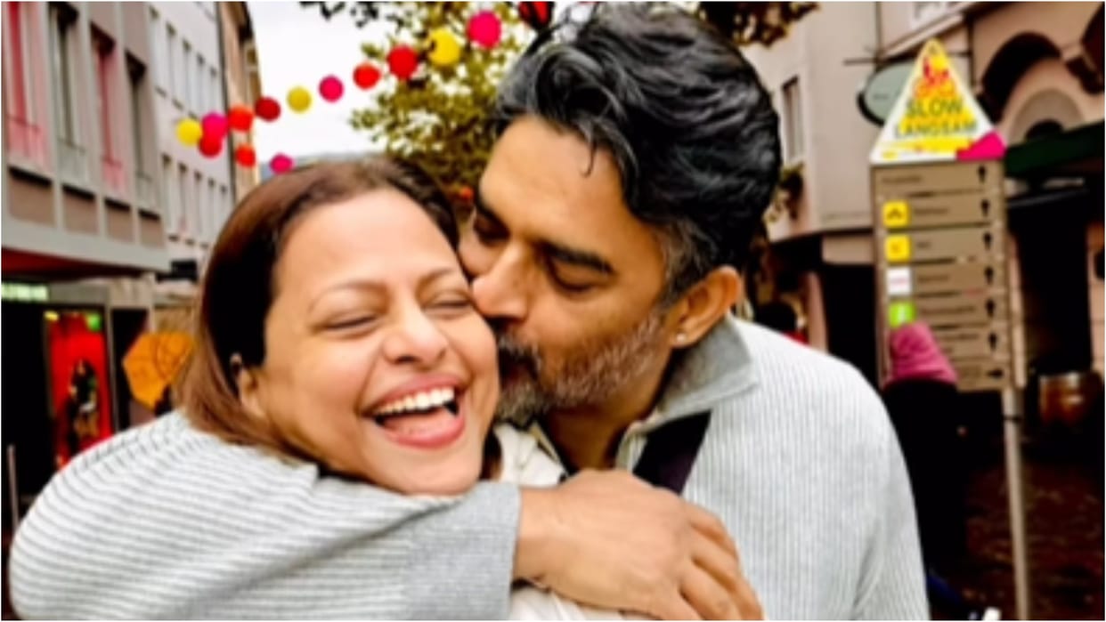 R Madhavan Extend birthday wishes for wife Sarita Birje With Love note says you amaze me every time I see you