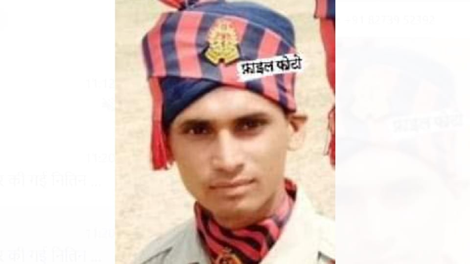 Meerut: Constable Abhishek of Dadri village was crushed by a car, the news came from Shahjahanpur