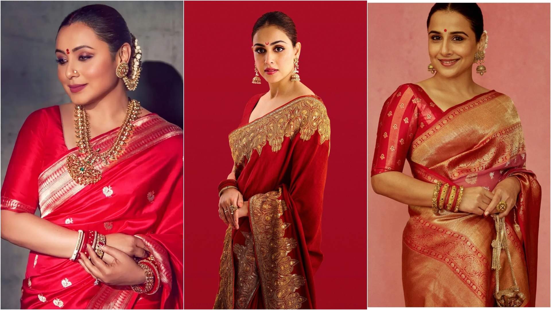 Karwa Chauth 2024 Saree Look Inspired by Bollywood Celebrities disprj