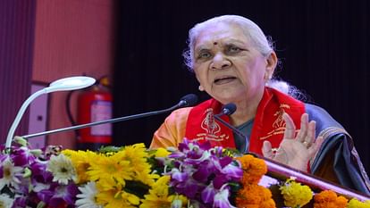 Governor Anandiben Patel gave success mantras to students