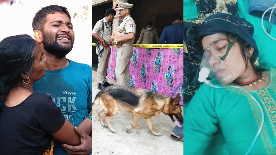 Up Crime news Woman Murder in Muradabad Throat Slit Injected and Knocked Out Sister-in-law