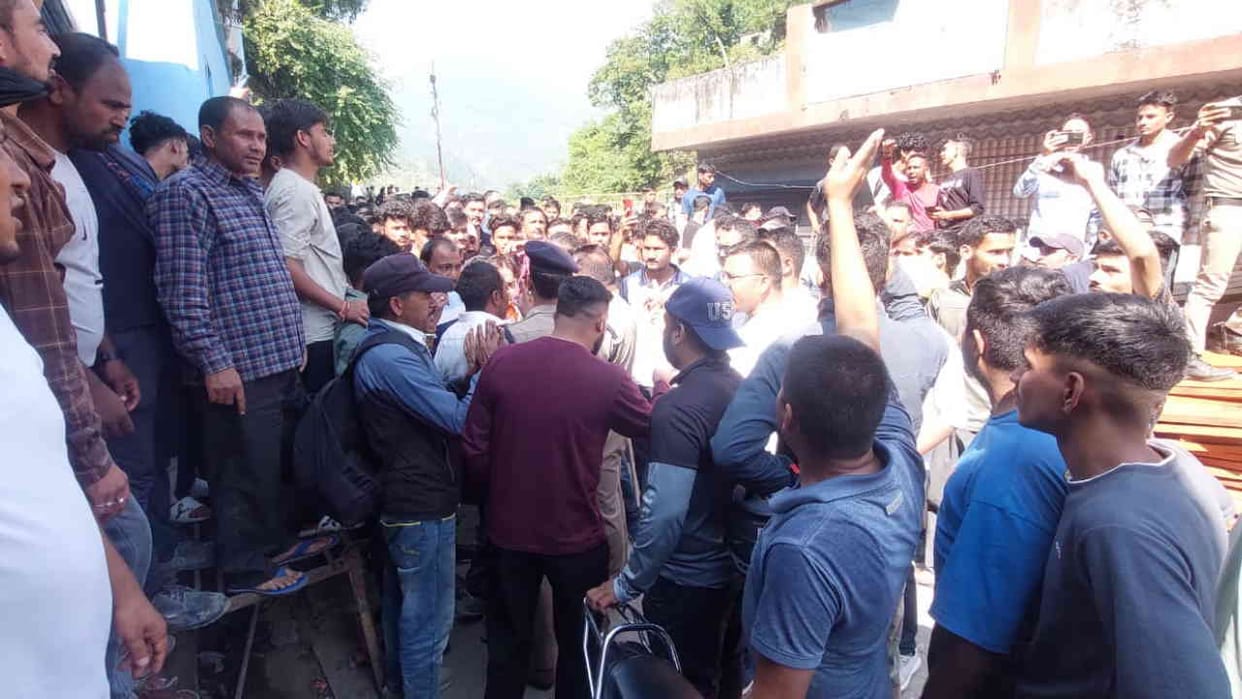 Ruckus in gauchar: Four accused arrested in case of assault on a youth in Gauchar Chamoli Uttarakhand News
