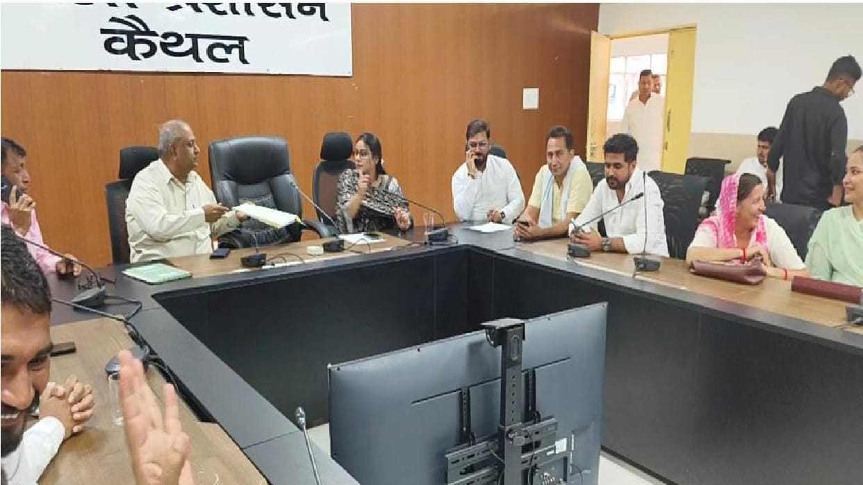 game of removing president started As soon as BJP-JJP alliance broke in Kaithal