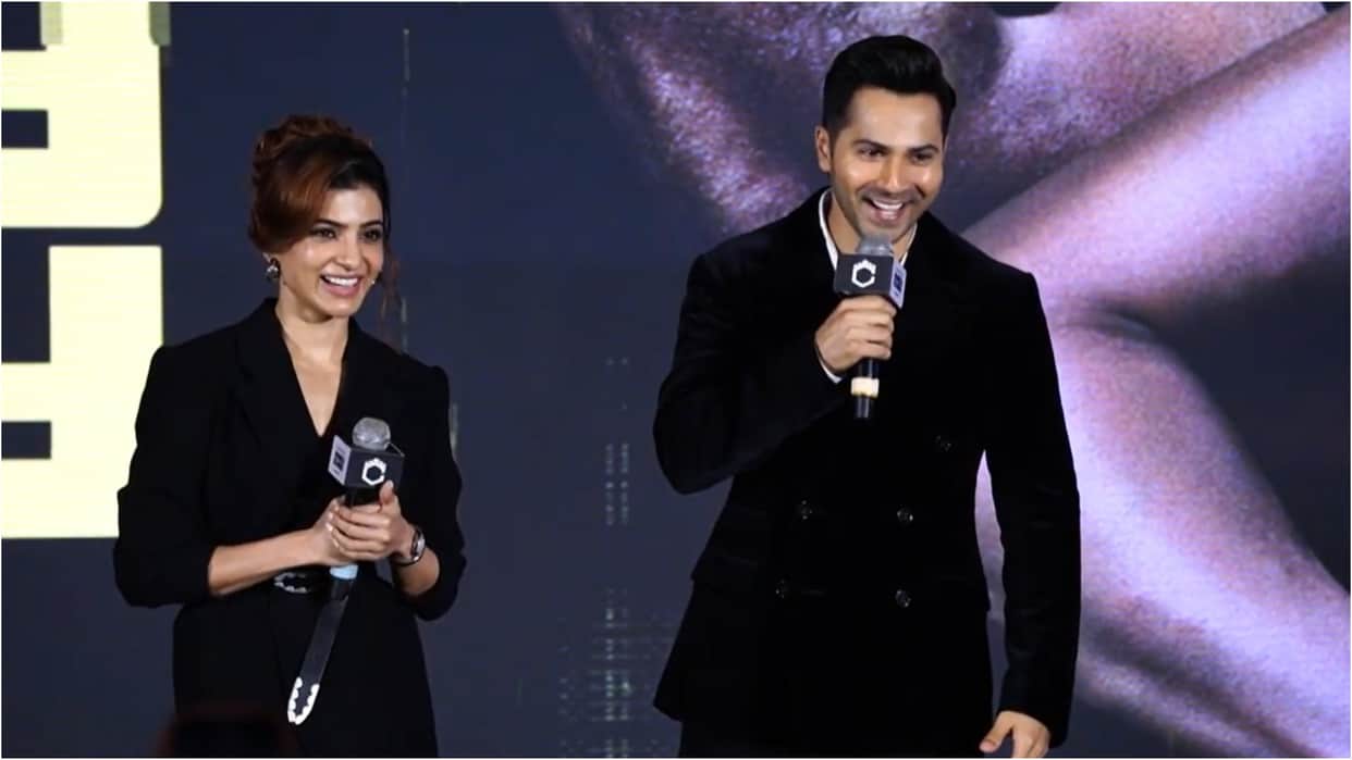 On Varun knowing about Citadel Samantha said Varun Dhawan can not keep anything secret