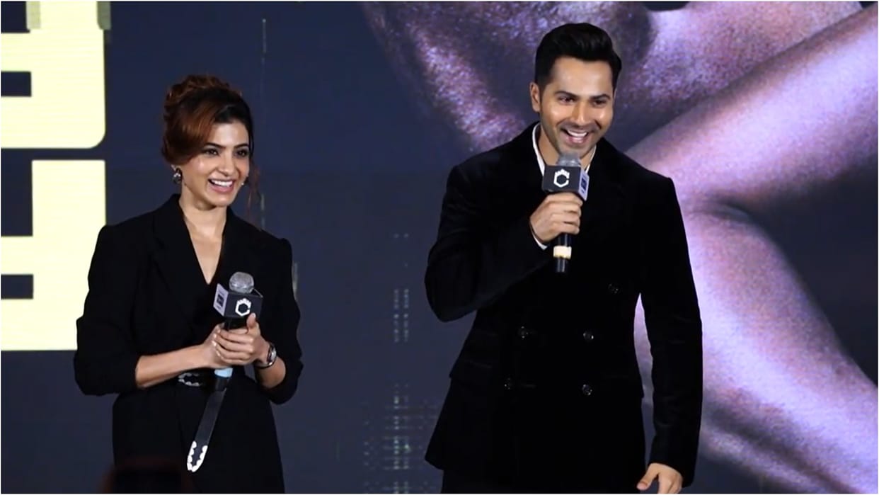 On Varun knowing about Citadel Samantha said Varun Dhawan can not keep anything secret