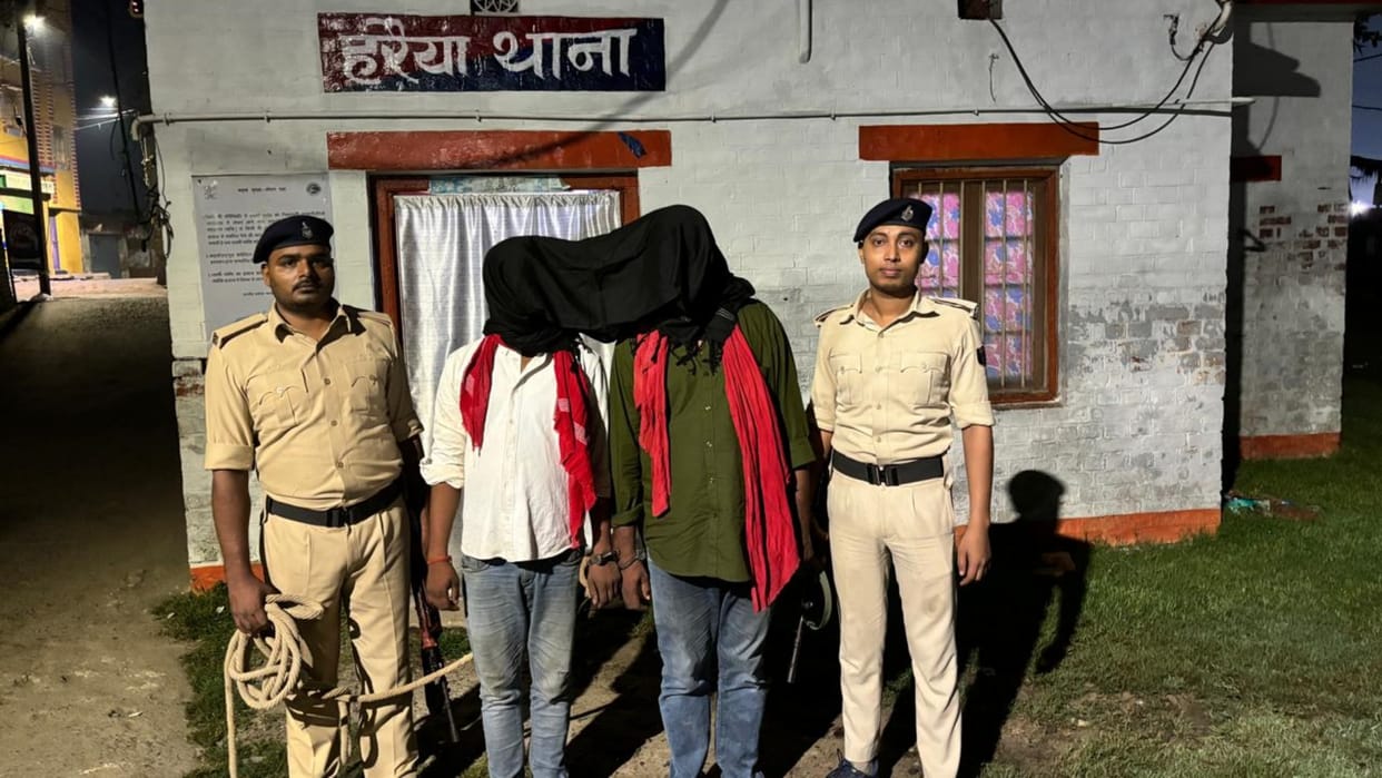Bihar News: Two smugglers who attacked SSB jawans in Motihari arrested, one jawan's uniform was also torn