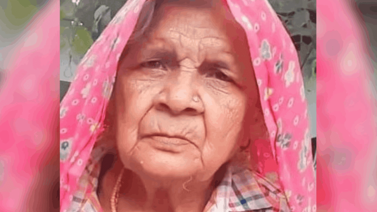 Elderly woman dies after being hit by a speeding Eco car in Hasanpur