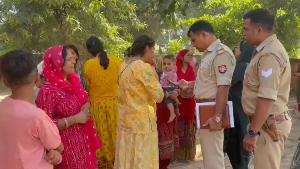 speeding pickup collided with tempo and bike In Mathura eight devotees were injured