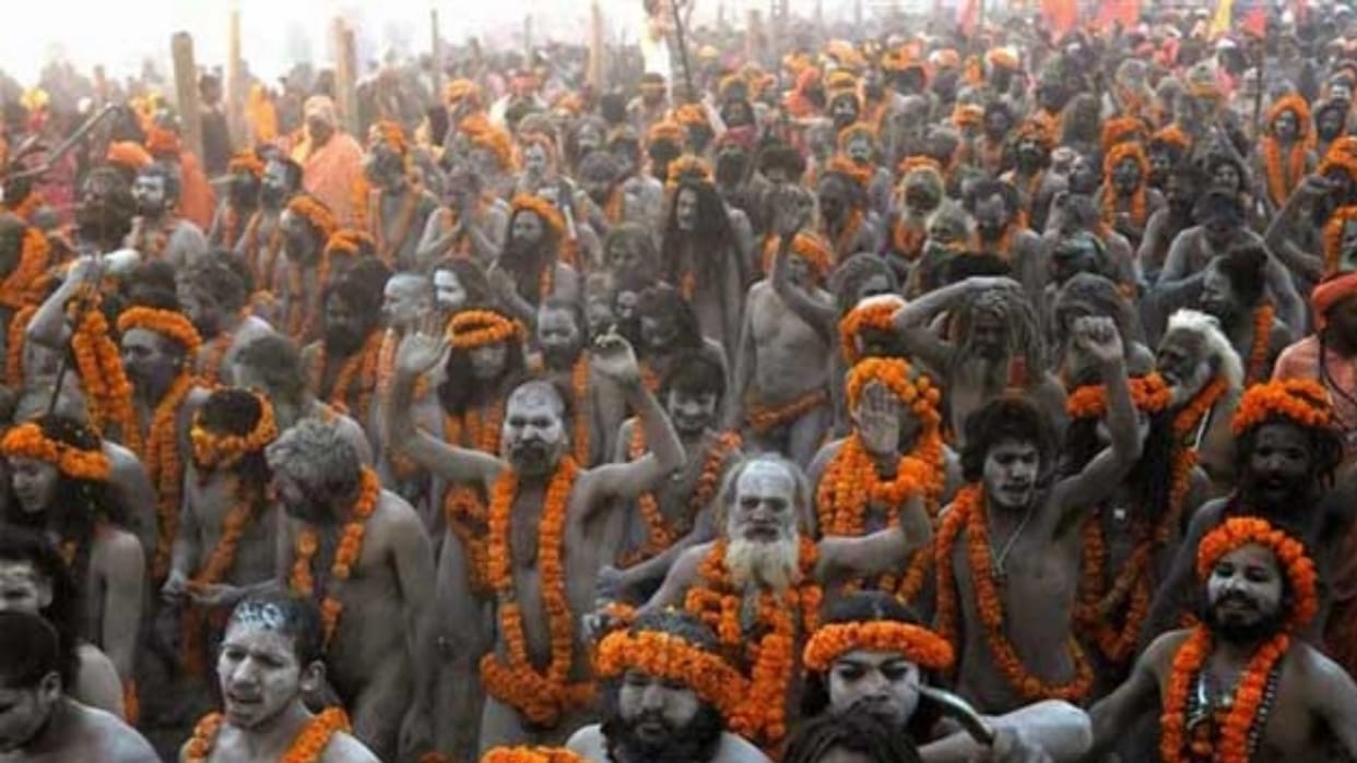 : Juna Akhara leaves for Mahakumbh with Dharmadhwaja, preparations to welcome Naga Sannyasis
