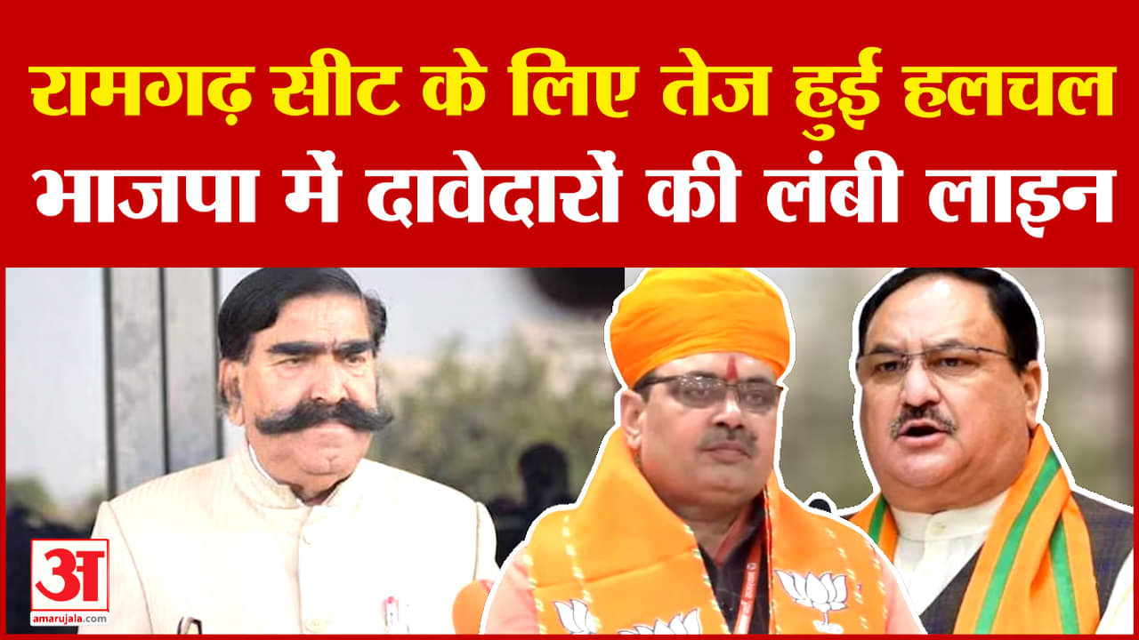Rajasthan Election 2024: रामगढ़ सीट के लिए तेज हुई हलचल, BJP में दावेदारों की लंबी लाइन | Congress