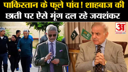 S Jaishankar, Shehbaz Sharif shake hands, exchange greetings in Pakistan