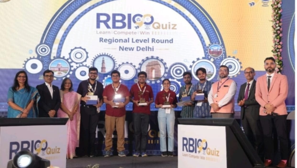 Shaheed Sukhdev College won the Delhi round of RBI quiz, now the zonal round competition will be important