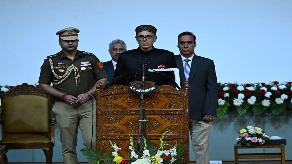 Srinagar: Three generations of Abdullah family seen together in the oath ceremony