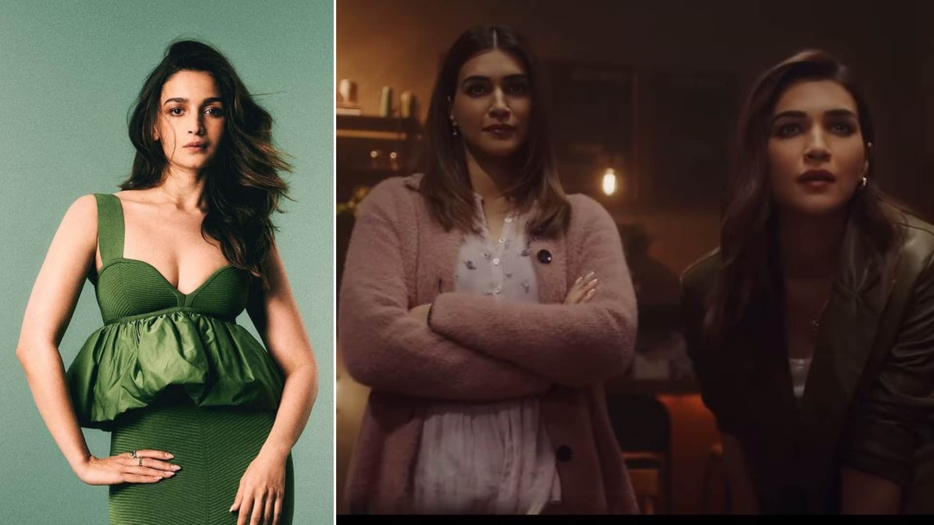 Alia Bhatt Congratulates Kriti Sanon First Production Do Patti Says i can not wait watch kajol Shaheer Sheikh