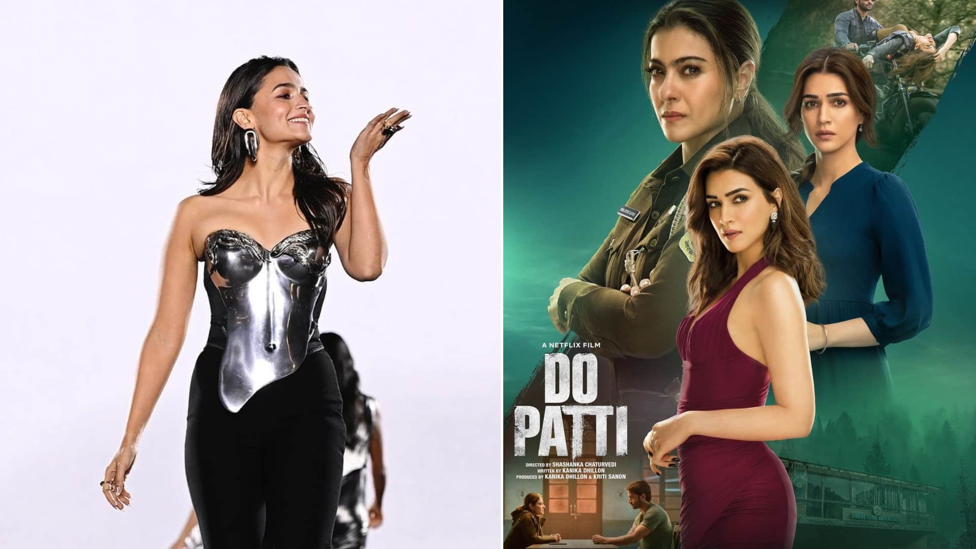 Alia Bhatt Congratulates Kriti Sanon First Production Do Patti Says i can not wait watch kajol Shaheer Sheikh