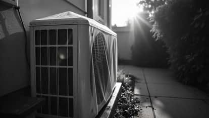 best place to install ac outdoor unit roof vs wall guide in hindi