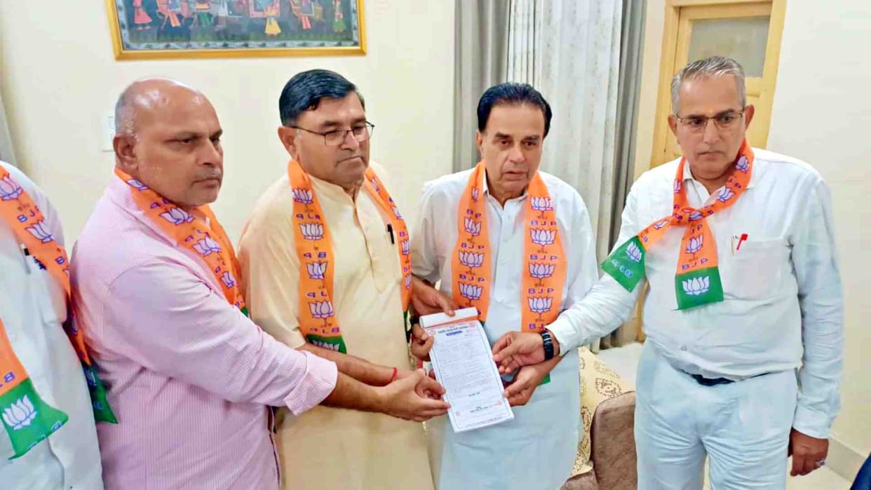 Alwar News: Minister Jogaram Patel took active membership of BJP