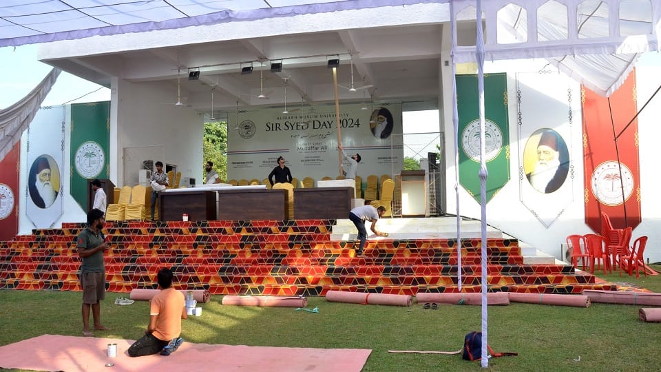 Sir Syed Day today in AMU
