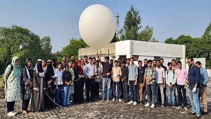 Weather balloon flown from Aligarh fell in Badaun