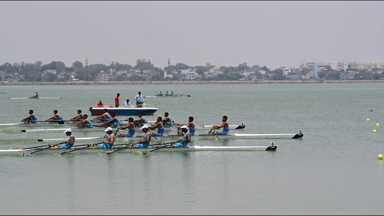 20 state teams will compete in rowing competition in Ramgarhtal, Gorakhpur.