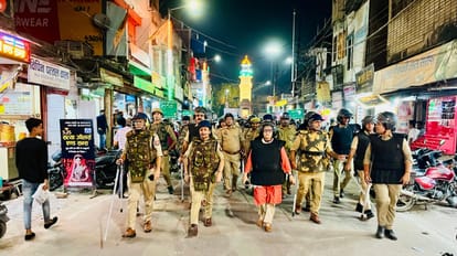 Bahraich violence: After the encounter, suddenly increased force and patrolling in the district, intelligence