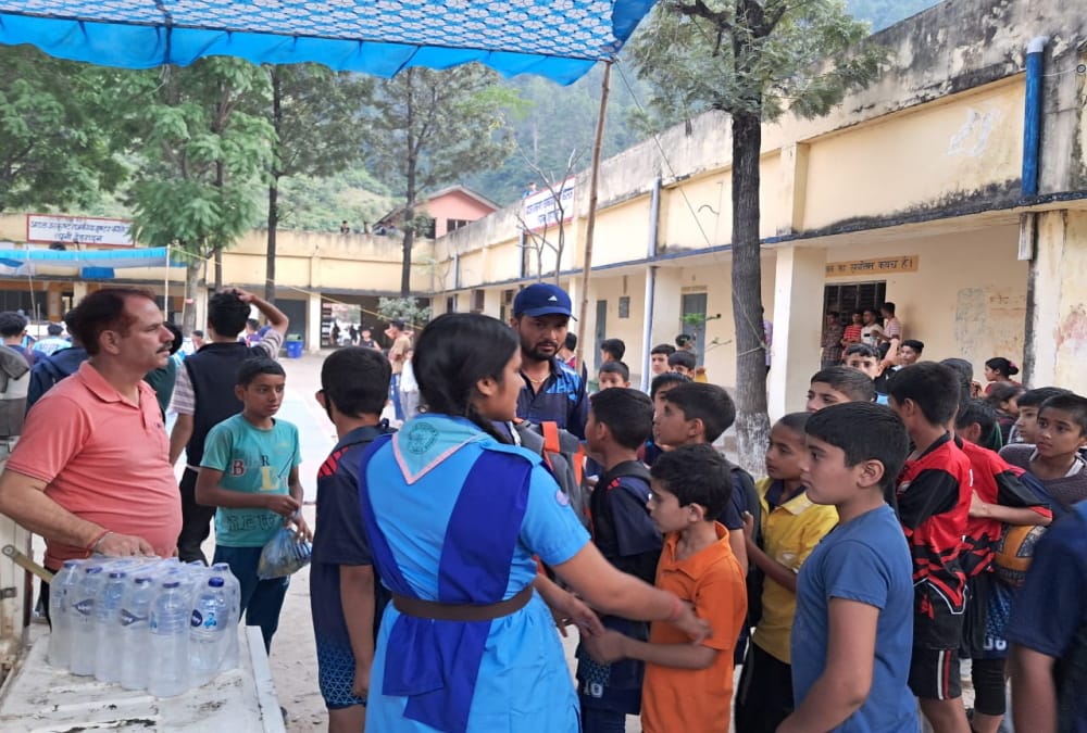 Khel Mahakumbh in Tiuni Dehradun 700 participating students yearned for water for eight hours