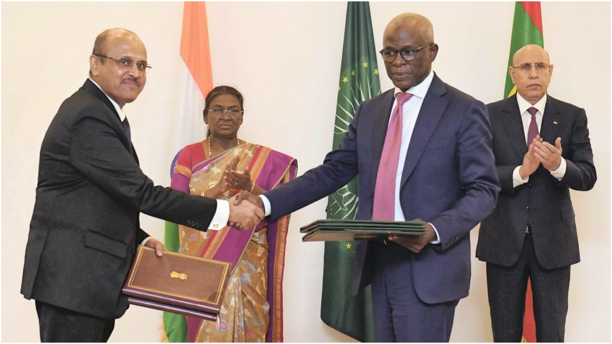 india President Draupadi Murmu met the President of Mortania, signed MOU on visa exemption and four others
