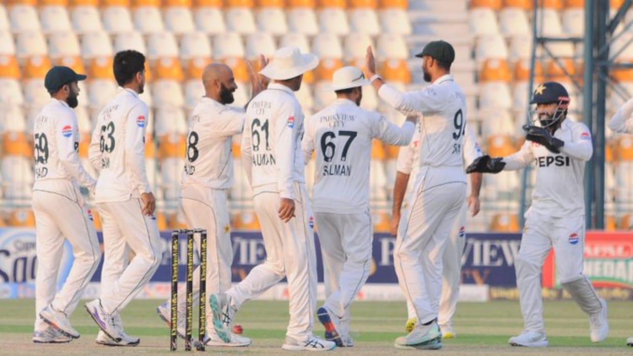 PAK vs ENG: pakistan vs england second test match scorecard day 3 salman agha hit half century
