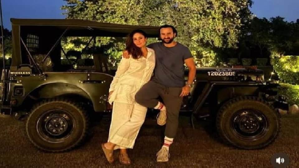 Saif Kareena celebrated anniversary at Ibrahim Palace in Pataudi