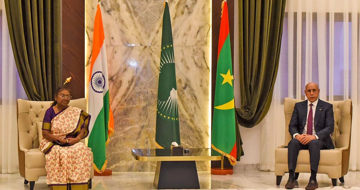 President Draupadi Murmu says in Mauritania Indian diaspora key to goal of Developed India 2047