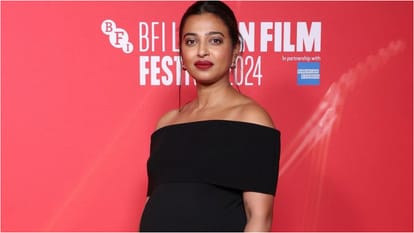 see photos of Radhika Apte is soon to be a mother surprised fans by flaunting her baby bump on the red carpet