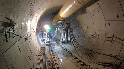 Kanpur: Metro's 330 meter long up-line tunnel construction completed