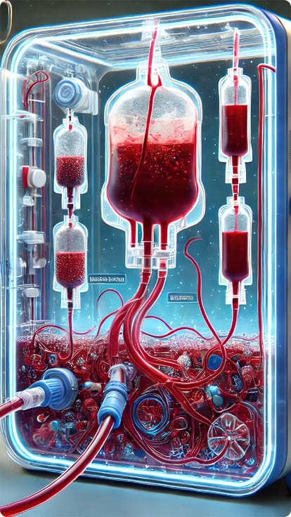 Japanese researchers developing artificial blood know its Universal Compatibility and Long Shelf Life